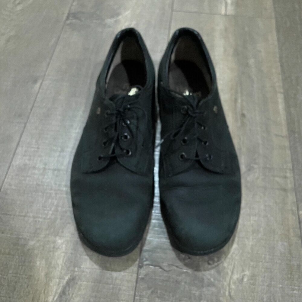 Finn Comfort Men's Black Lace-Up Derby Shoes Size‎ 8.5 (EU 42) - Made in Germany
